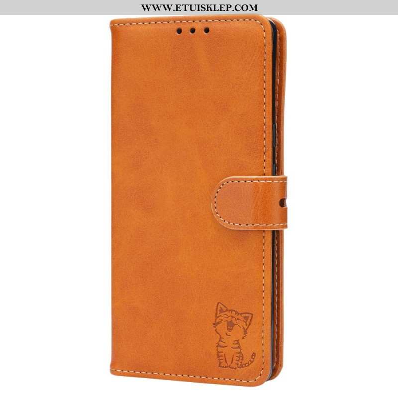 Etui Folio do Google Pixel 7 Mały Kociak